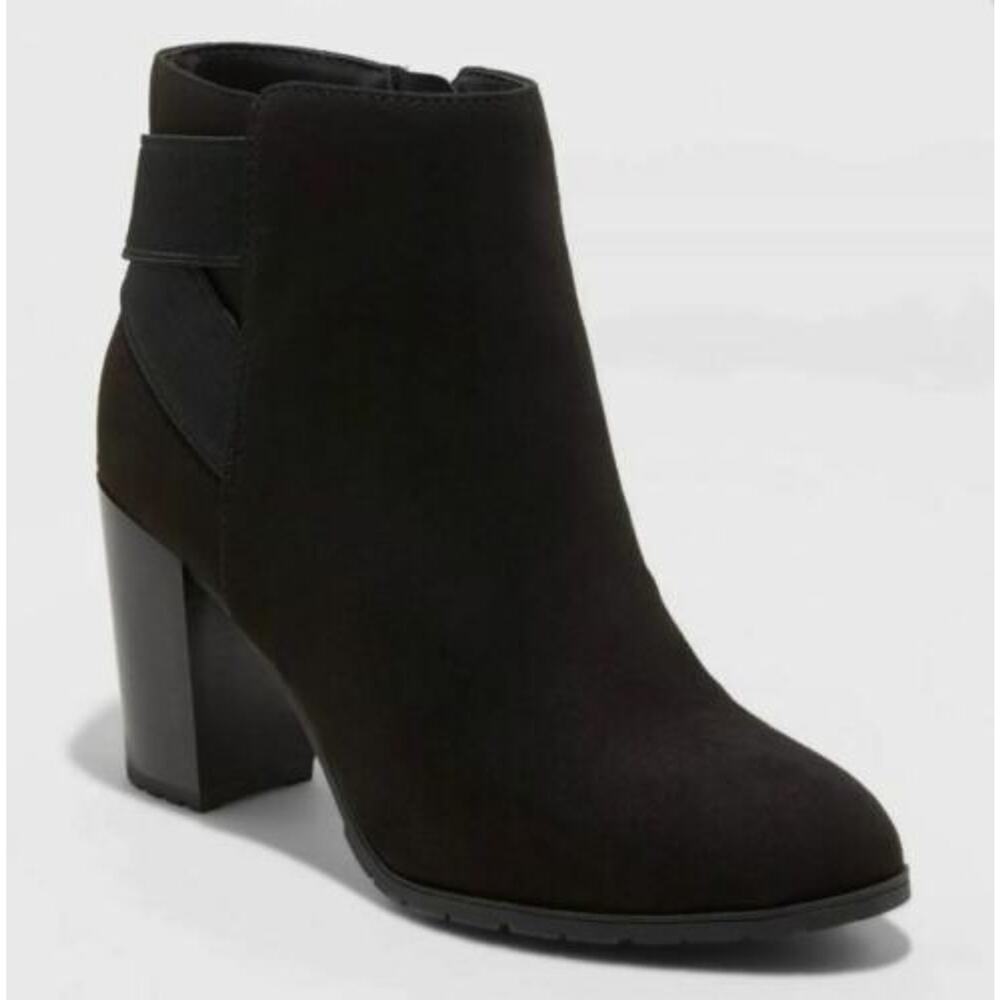 NWT Sz 11 A New Day CANDYCE Black Boots Booties